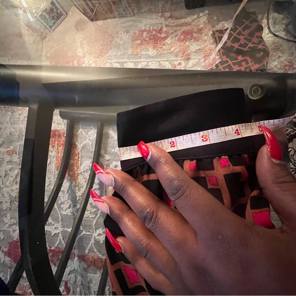 Bcbgmaxazria Geometric Wide- legged jumpsuit - Picture 15 of 16